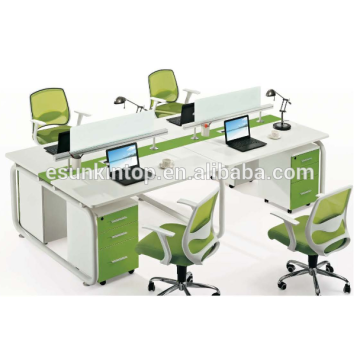 Nouvel ordinateur de bureau design en fer pour 4 personnes